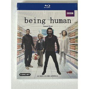 Being Human Season 3 DVD Blu Ray Disc TV Movie Drama Action Suspense Horror